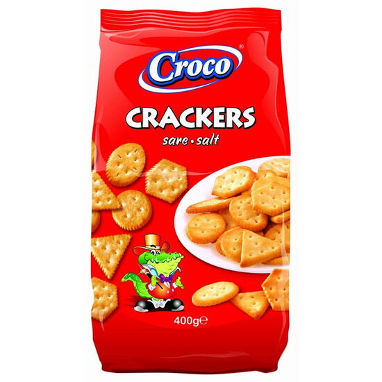 Crackers Croco Sare 400g