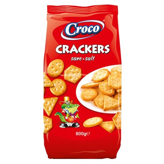 Crackers Croco Sare 800g