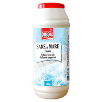 CIO Sare de Mare Iodată Fină, flacon, 500g