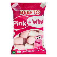 Jeleu Bebeto Pink & White, 30g