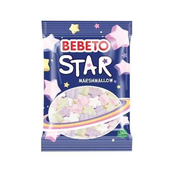 Jeleu Bebeto Star Marshmallow, 30g
