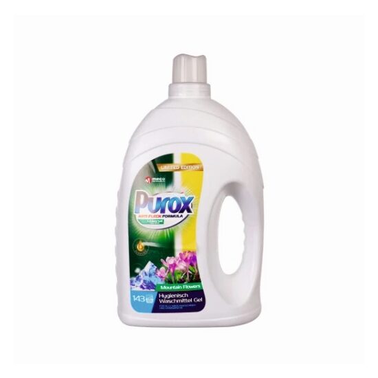 Detergent rufe gel Purox, Universal, 4,3 kg