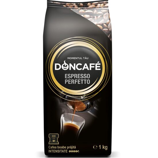 Cafea Doncafe Espresso Perfetto, boabe, 1 kg