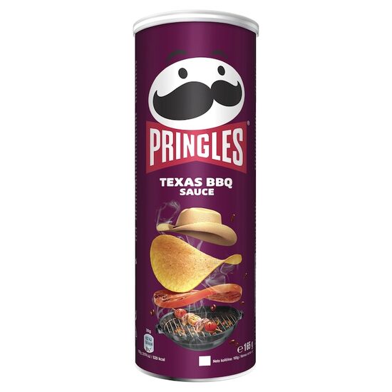 Chips Pringles Texas BBQ Sauce, 165 g