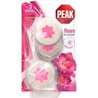 Odorizant WC Peak Floare, Frezie, pachet 3x45g