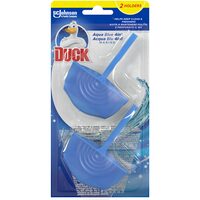 Odorizant toaletă DUCK aparat, Aqua Blue, pachet 2X36g