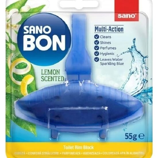Odorizant WC Sano Bon, Blue Lemon, 55g