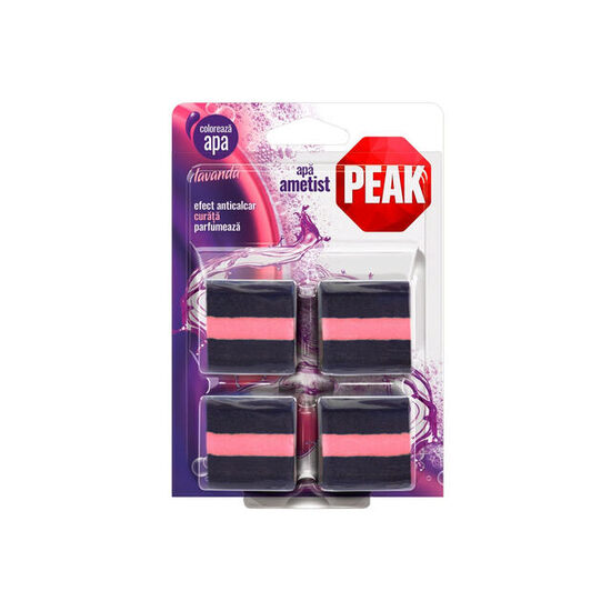 Tablete WC Peak, Violet, pachet 4*50g