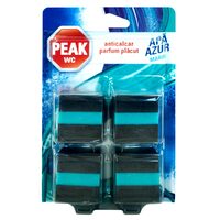 Tablete WC Peak, Azur, pachet 4x50g