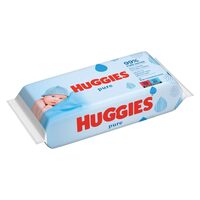 Șervețele umede Huggies Pure, 56/set