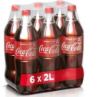Băutură răcoritoare Coca Cola Original, 2 L x 6 bucăți
