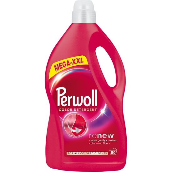 Detergent lichid rufe Perwoll Color, 4L, 80 spălări