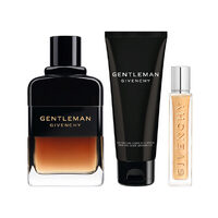 Set Cadou Givenchy Gentleman Réserve Privée (Apă de Parfum 100 ml + Gel de Duș 75 ml + Mini Apă de Parfum 12,5 ml)