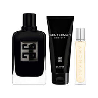 Set Cadou Givenchy Gentleman Society Extrême (Apă de Parfum 100 ml + Șampon 75 ml + Mini Apă de Parfum 12,5 ml)
