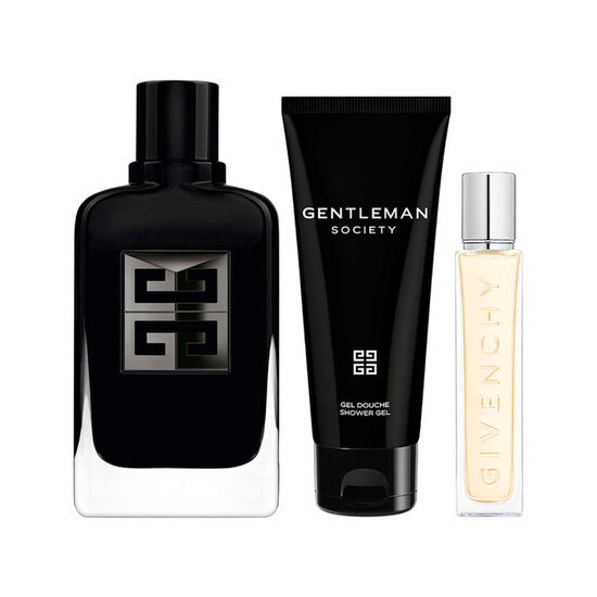 Set Cadou Givenchy Gentleman Society Extrême (Apă de Parfum 100 ml + Șampon 75 ml + Mini Apă de Parfum 12,5 ml)
