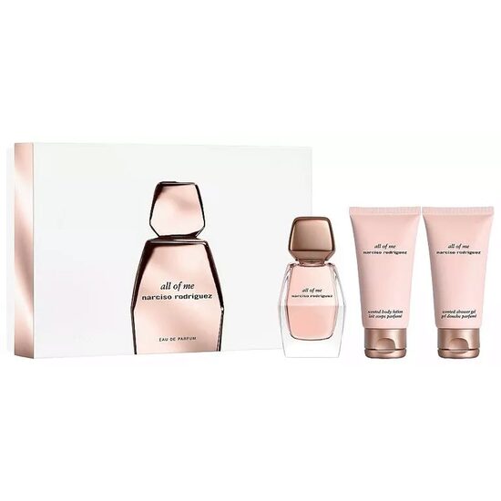 Set Cadou Narciso Rodriguez All of Me (Apă de Parfum 50 ml + Loțiune de Corp 50 ml + Gel de Duș 50 ml)