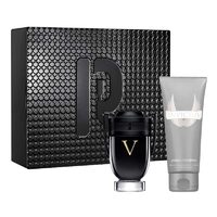 Set Cadou Paco Rabanne Invictus Victory (Apă de Parfum 100 ml + Gel de Duș 100 ml)