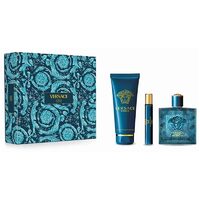 Set Cadou Versace Eros (Apă de Toaletă 100 ml + Mini Apă de Toaletă 5 ml + Gel de Duș 150 ml)