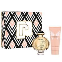 Set Cadou Paco Rabanne Olympea Solar (Apă de Parfum 80 ml + Loțiune de Corp 100 ml)