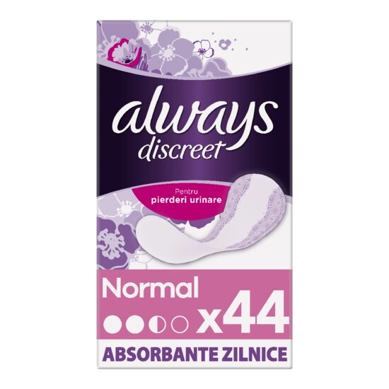 Protej-Slip Always Normal, 44 bucăți/set
