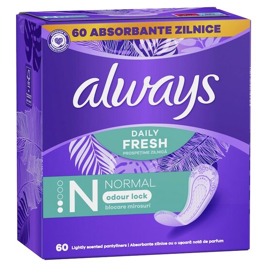Protej-Slip Always Normal, 60 bucăți