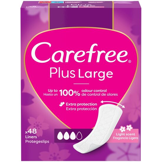 Protej-Slip Carefree Plus Large, 48 bucăți/set