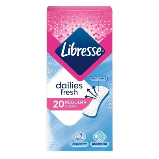 Protej-Slip Libresse Daily Fresh Normal, 20 bucăți/set