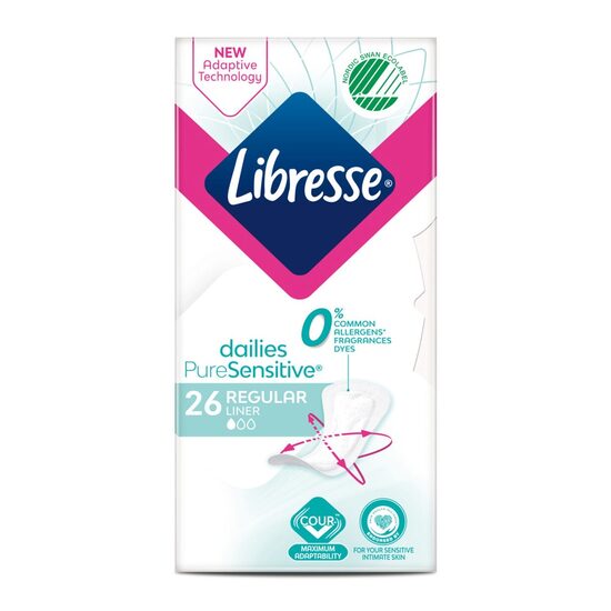 Absorbante Libresse Pure Sensitive, 26 bucăți/set