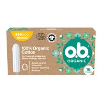 Tampoane OB Organic Normal, 16 bucăți/set