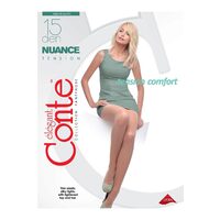 Dresuri Conte Nuance, 15DEN, Mărimea 2, Natural