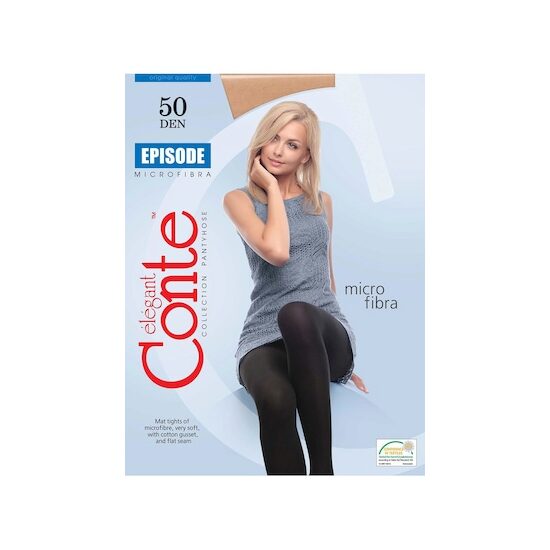 Dresuri Conte Episode, 50DEN, Mărimea 6, Negru