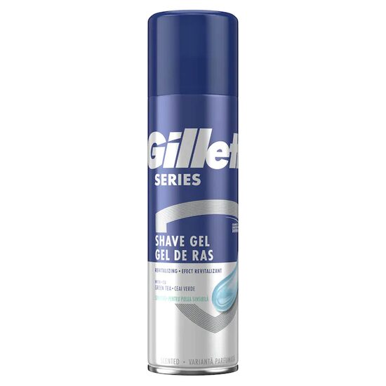 Gel de Ras Gillette Series Revital, 200m