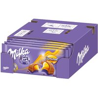 Pachet 21x Ciocolata Milka cu caramel 100g