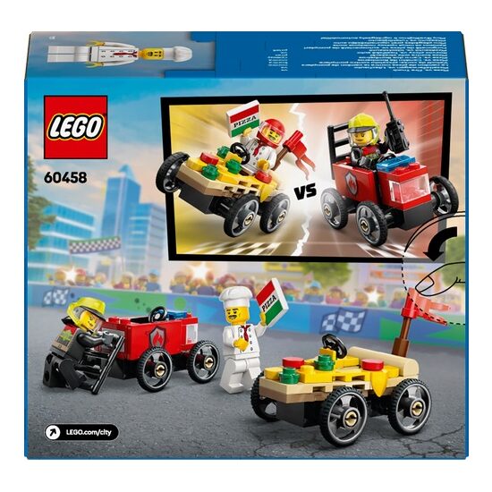 LEGO City – Combi: Furgonetă Pizza & Camion Pompieri