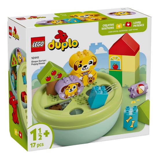 LEGO Duplo – Casa-Sortator de Forme pentru Căţei