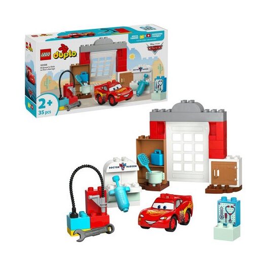 LEGO Duplo – McQueen în Vizită la Garajul lui Doc