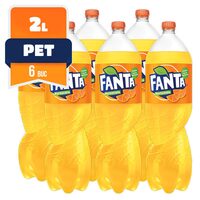 6 x Suc Fanta portocale, 2L