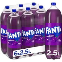 6 x Suc Fanta Struguri, 2.5L