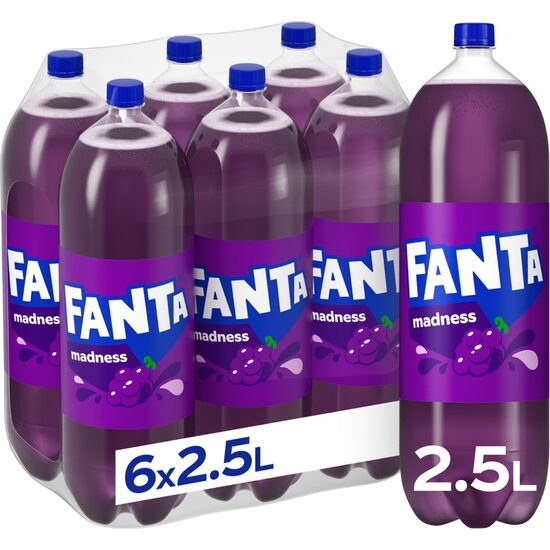 6 x Suc Fanta Struguri, 2.5L