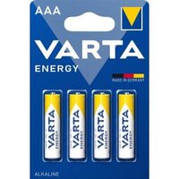 Baterii Varta Energy AAA (R3) – Set 4 bucăți