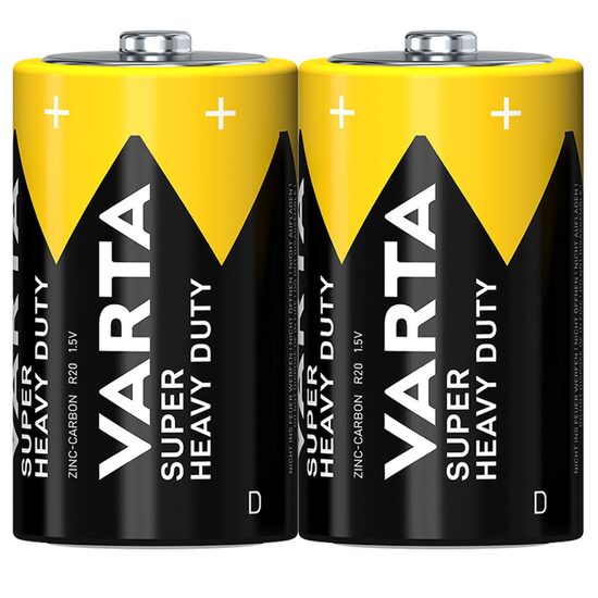 Baterii Varta Superlife D (R20) – Set 2 bucăți