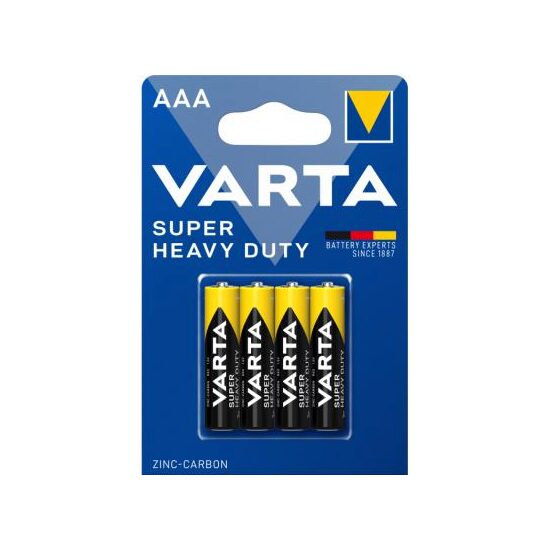 Baterii Varta Superlife AAA – Set 4 bucăți