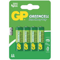 Baterii Greencell Zinc Carbon AA – Set 4 bucăți