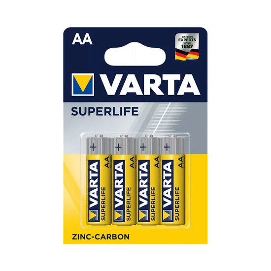 Baterii Varta Superlife AA – Set 4 bucăți