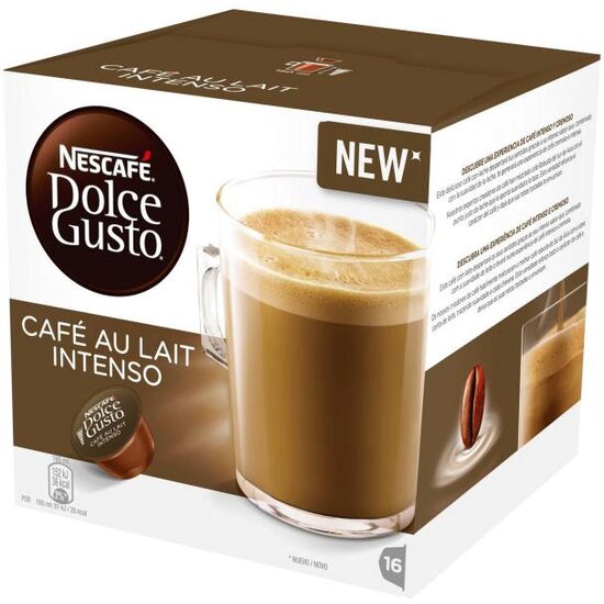 Capsule Nescafé Dolce Gusto Café au Lait Intenso, 16 capsule, 160 g