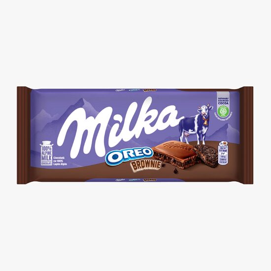 Ciocolată Milka Oreo Brownie – 100 g