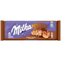Ciocolată Milka cu arahide și caramel – 276 g