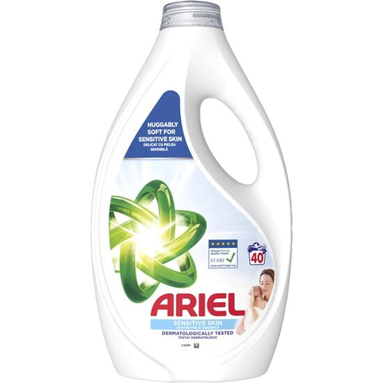 Detergent lichid Ariel Sensitive – 1.8 L, 40 spălări