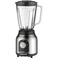 Blender cu râșnită, Hausberg HB-7762, două viteze cu pulsații, recipient sticlă 1.5 L, 600 W