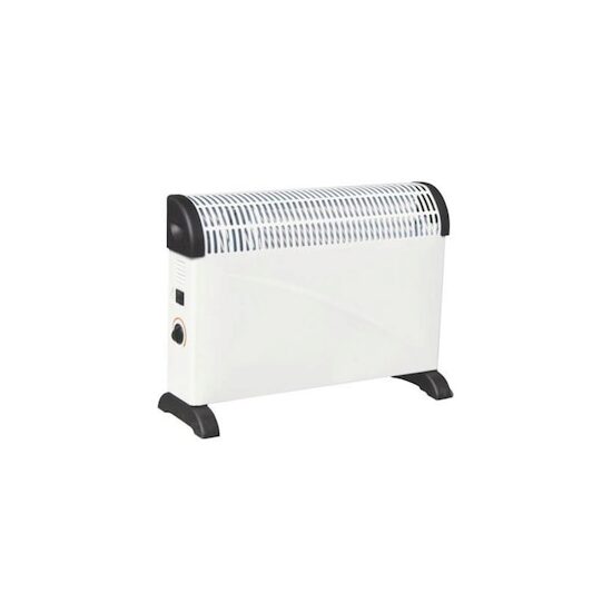 Convector electric Hausberg HB 8190, 2000 W, 3 nivele de putere, termostat reglabil, functie turbo